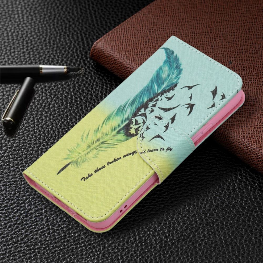 Lederhüllen Für Samsung Galaxy S22 5G Fliegen Lernen