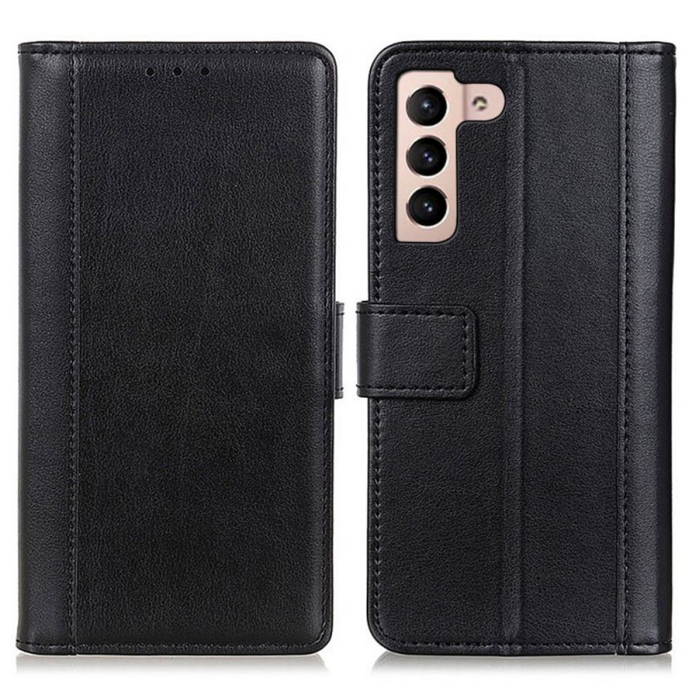 Lederhüllen Für Samsung Galaxy S22 5G Stil Leder Eleganz