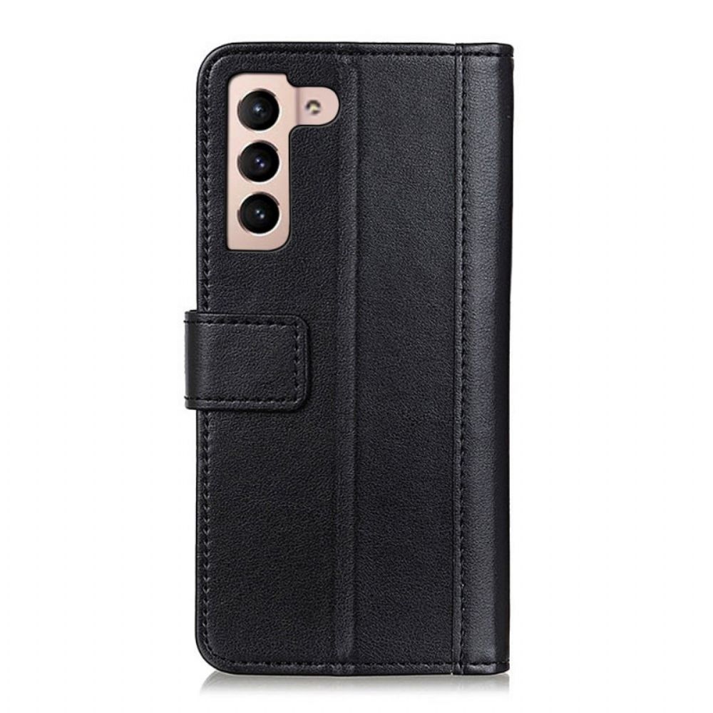 Lederhüllen Für Samsung Galaxy S22 5G Stil Leder Eleganz