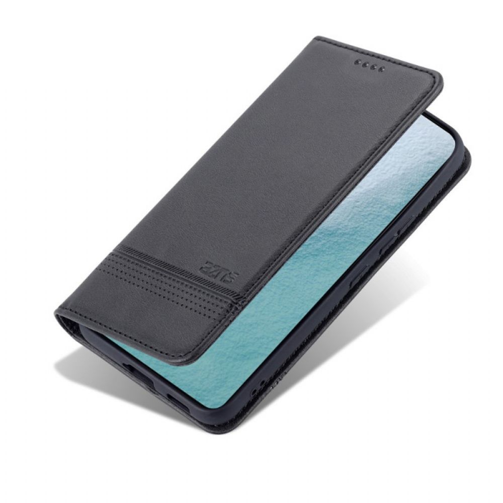 Schutzhülle Für Samsung Galaxy S22 5G Flip Case Azns-lederstil