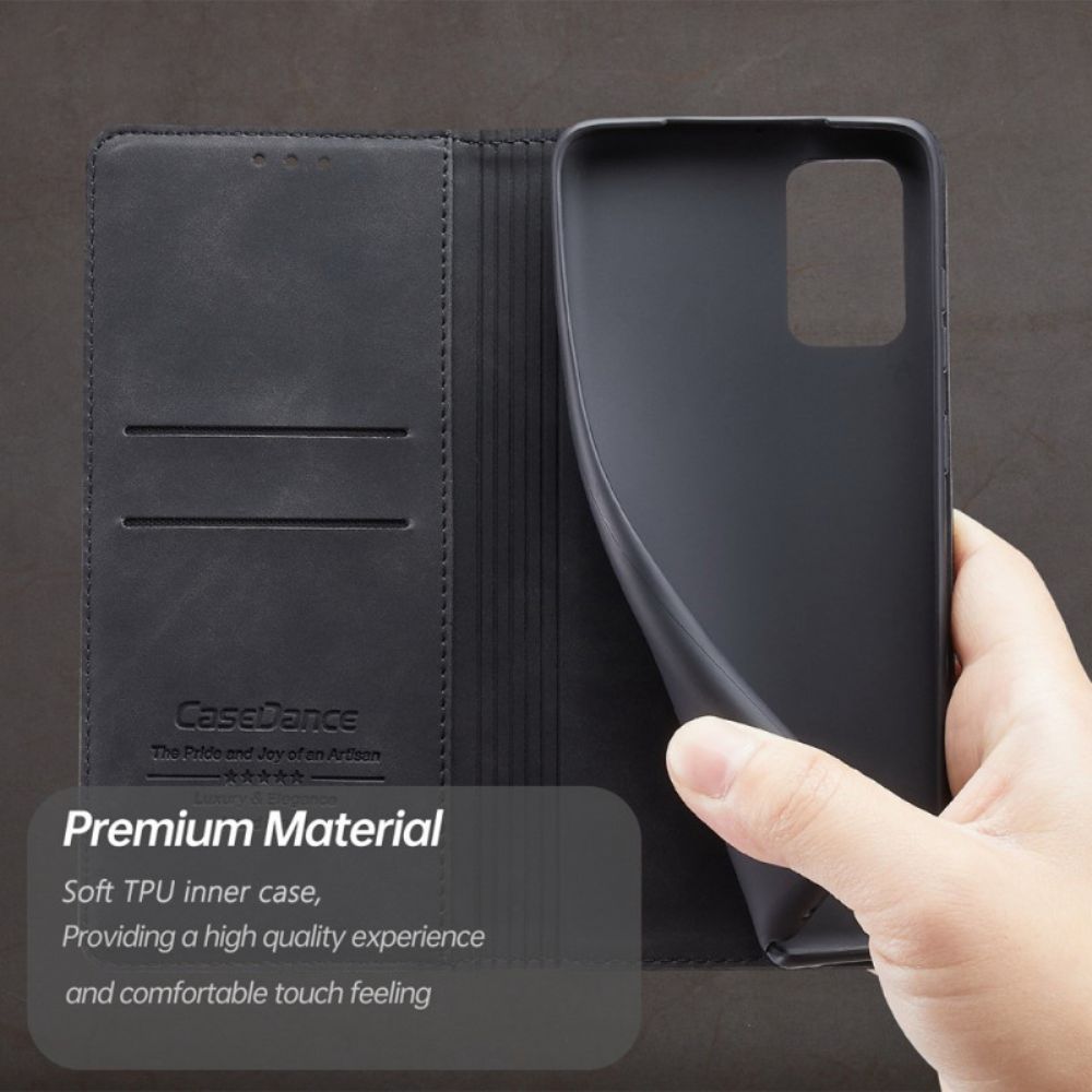 Schutzhülle Für Samsung Galaxy S22 5G Flip Case Etui Aus Kunstleder