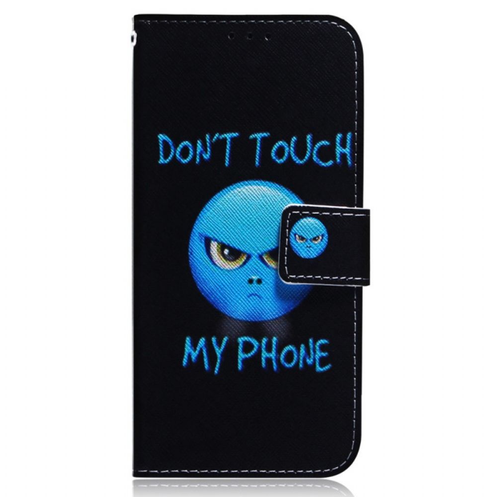 Flip Case Für Oppo Reno 8 Lite Emoji-telefon