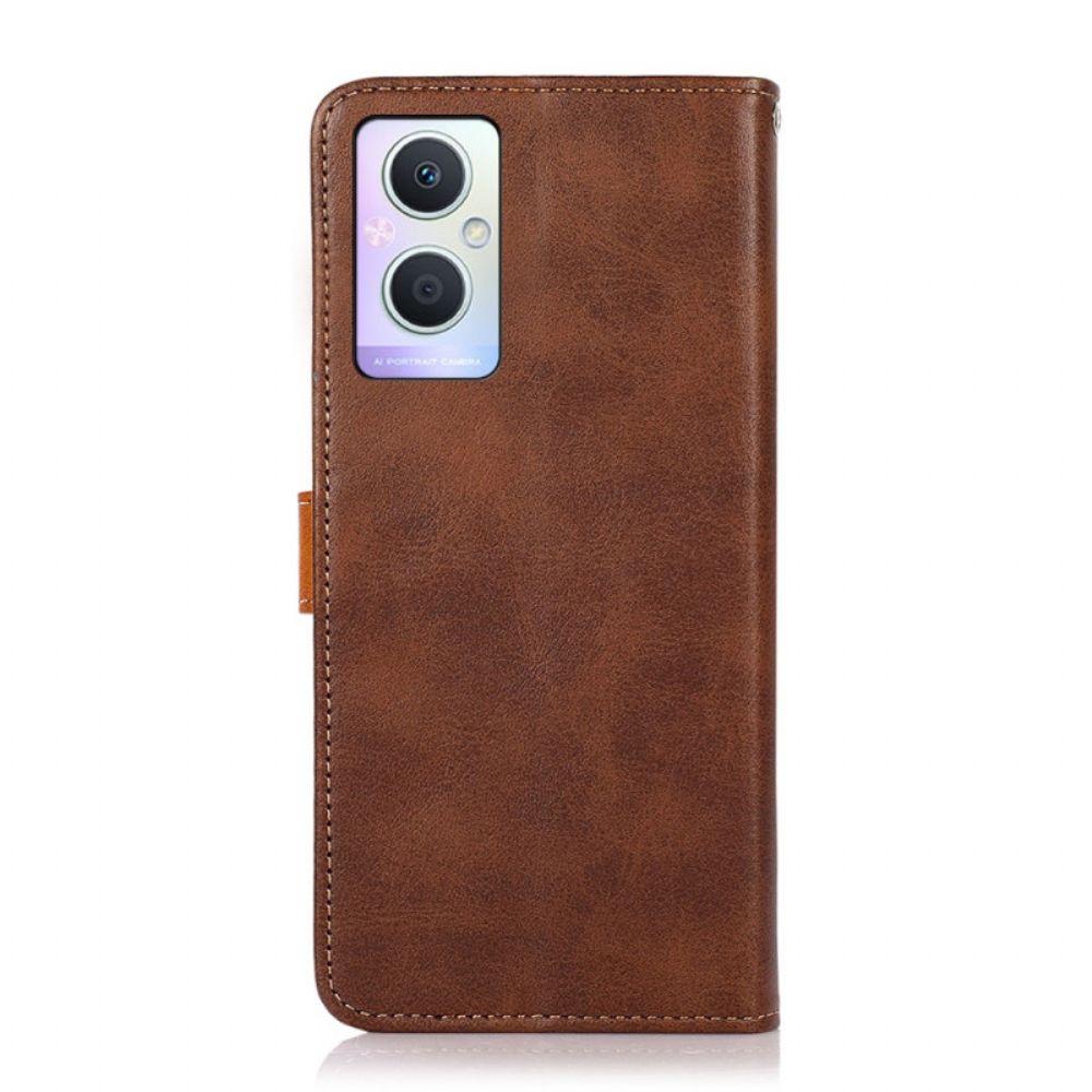 Flip Case Für Oppo Reno 8 Lite Mit Khazneh-armband