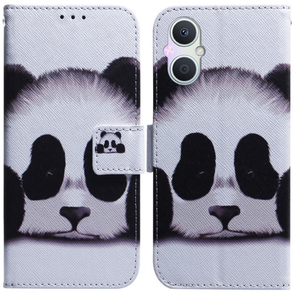 Lederhüllen Für Oppo Reno 8 Lite Panda
