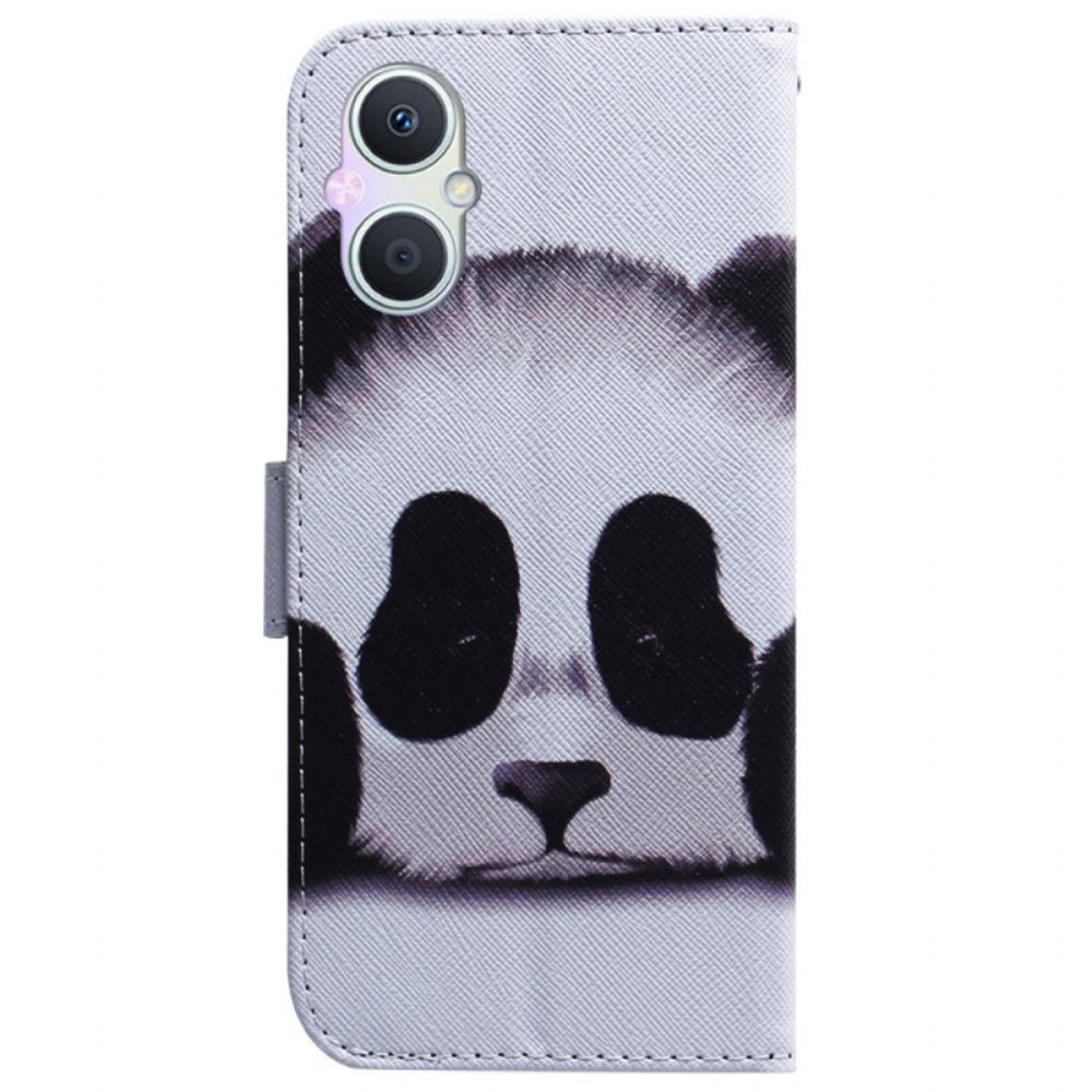 Lederhüllen Für Oppo Reno 8 Lite Panda