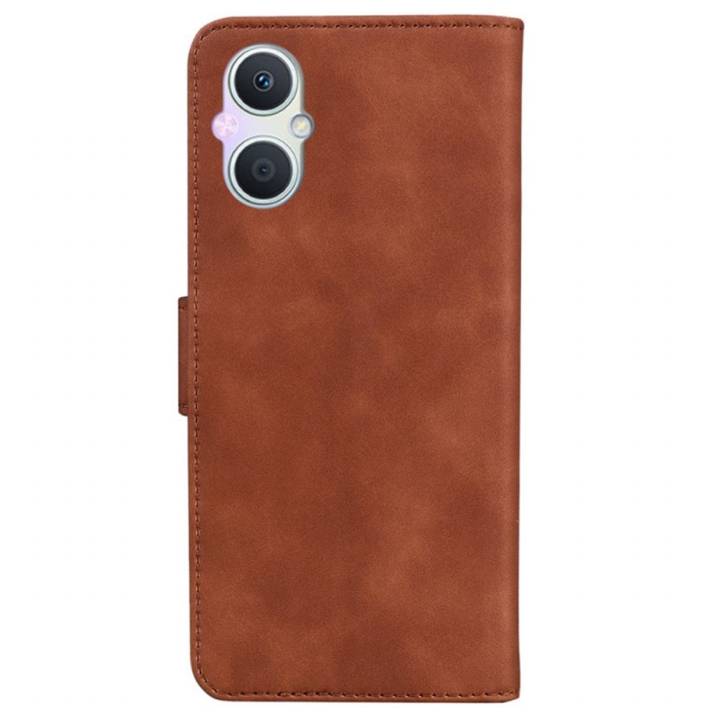 Lederhüllen Für Oppo Reno 8 Lite Schmetterling