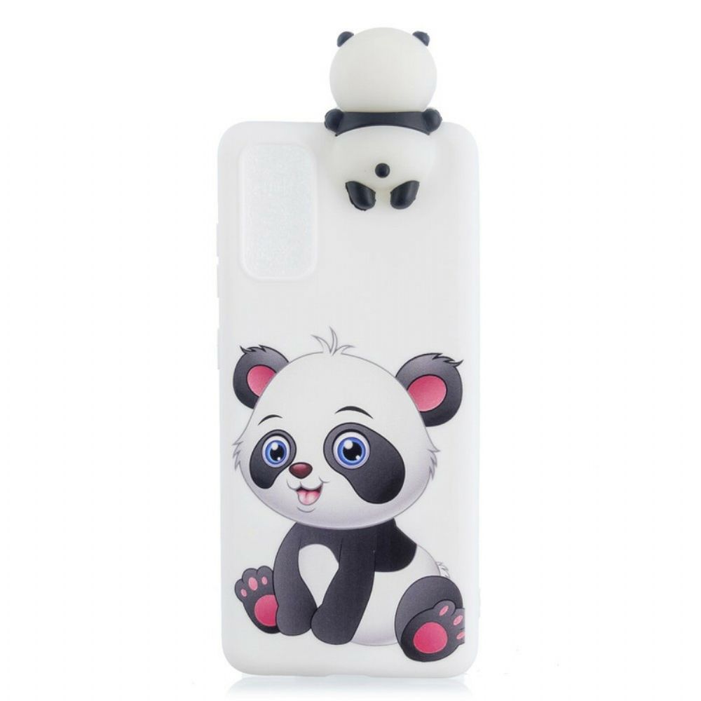Hülle Für Samsung Galaxy A71 Süßer 3d-panda