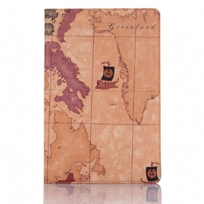 Case Für Samsung Galaxy Tab A7 Lite Alte Karte