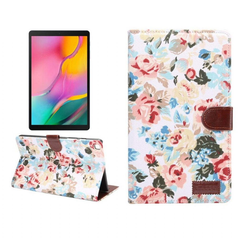 Flip Case Für Samsung Galaxy Tab A7 Lite Freiheitsblumen