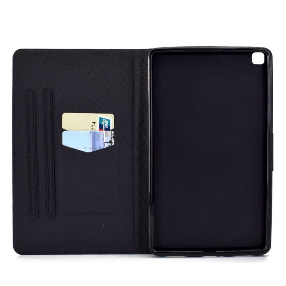 Flip Case Für Samsung Galaxy Tab A7 Lite Traum Eines Löwenjungen