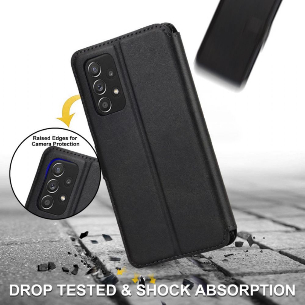 Flip Case Für Samsung Galaxy A53 5G Leder Im Retro-stil