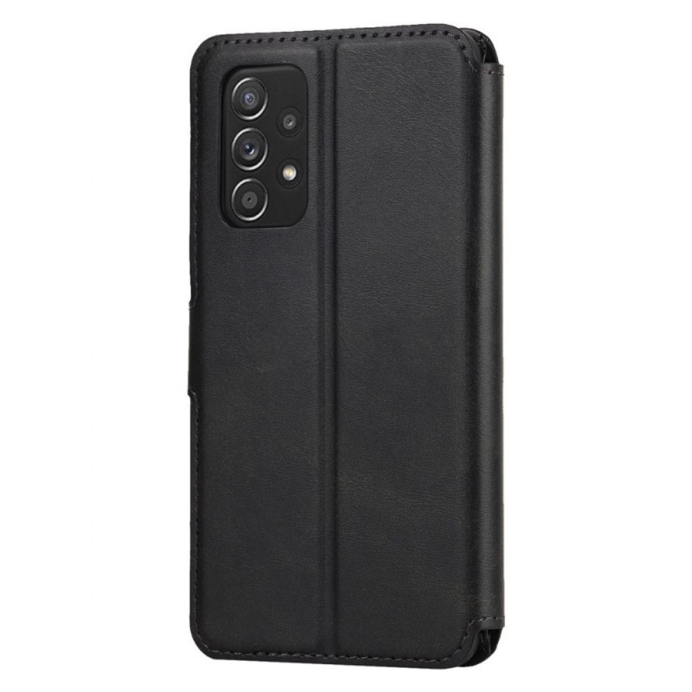 Flip Case Für Samsung Galaxy A53 5G Leder Im Retro-stil