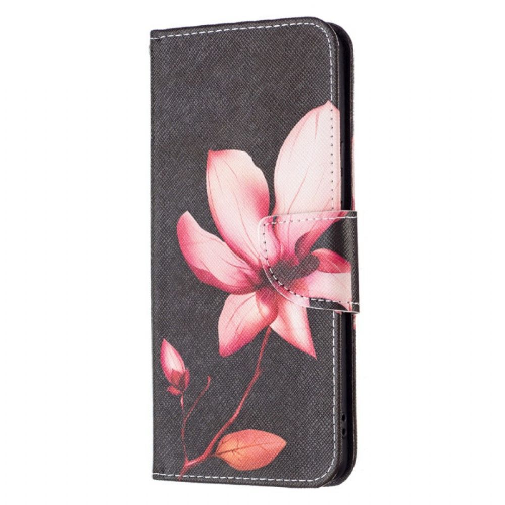 Flip Case Für Samsung Galaxy A53 5G Rosa Blume