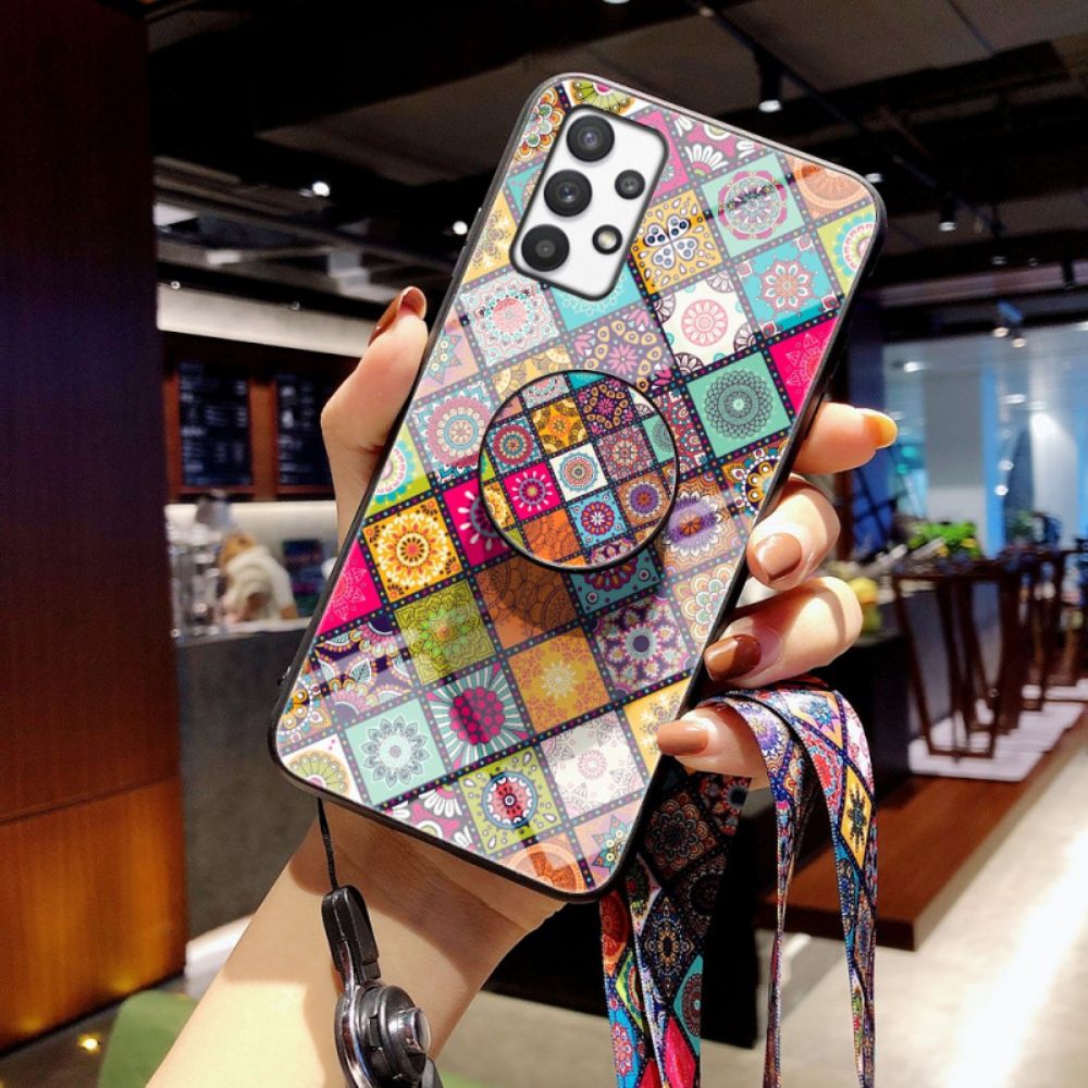 Hülle Für Samsung Galaxy A53 5G Magnetischer Patchwork-halter