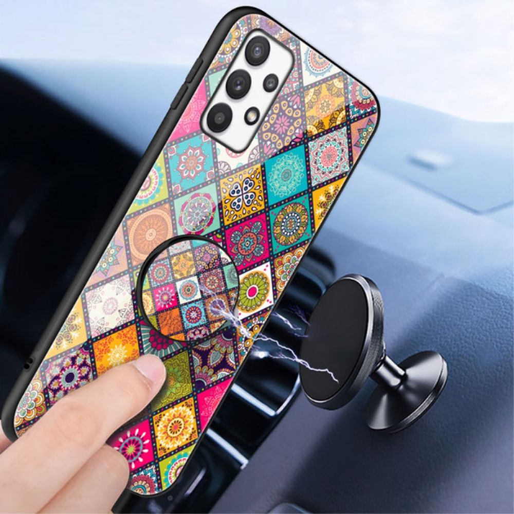 Hülle Für Samsung Galaxy A53 5G Magnetischer Patchwork-halter