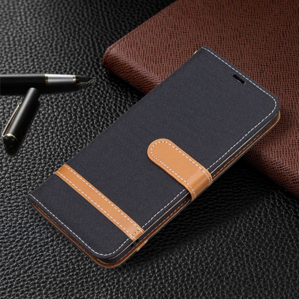 Lederhüllen Für Samsung Galaxy A53 5G Mit Kordel Armband In Stoff- Und Lederoptik