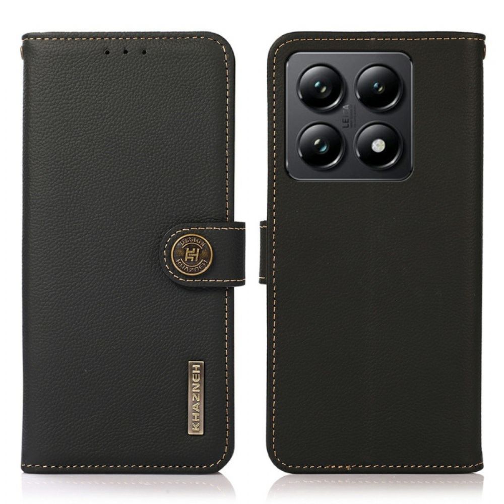 Lederhüllen Xiaomi 14t Pro Khazneh