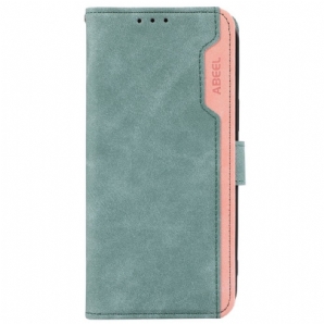 Lederhüllen Xiaomi 14t Pro Zweifarbig Mit Rfid-blockierung