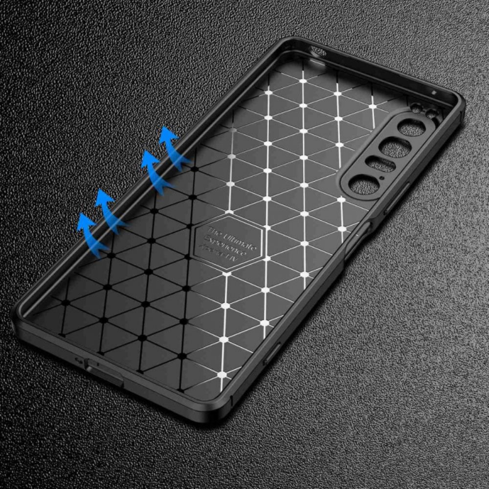 Hülle Für Sony Xperia 1 IV Kohlefaser