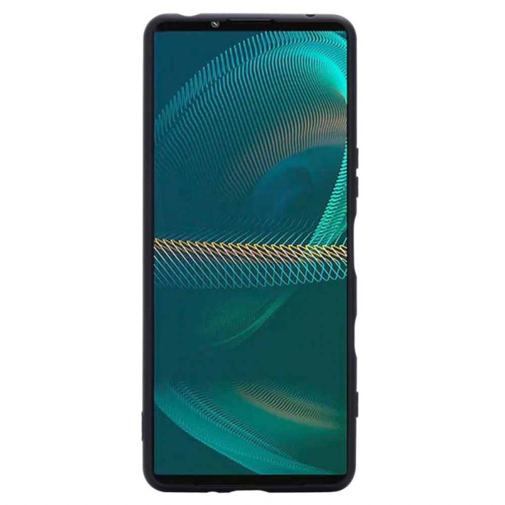 Hülle Für Sony Xperia 1 IV Mit Kordel Armband Aus Flüssigsilikon