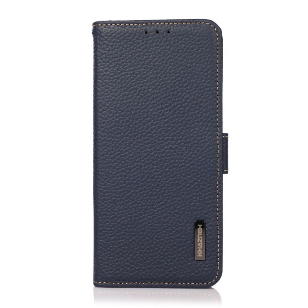 Lederhüllen Für Sony Xperia 1 IV Litschi-leder Khazneh Rfid
