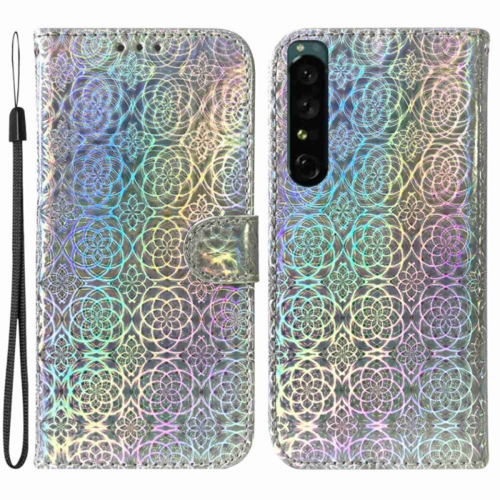 Lederhüllen Für Sony Xperia 1 IV Mit Kordel Tanga