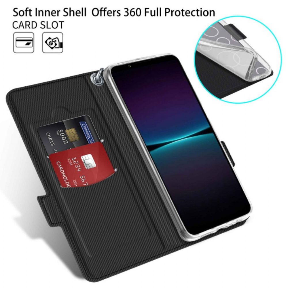 Schutzhülle Für Sony Xperia 1 IV Flip Case Bicolor Baiyu