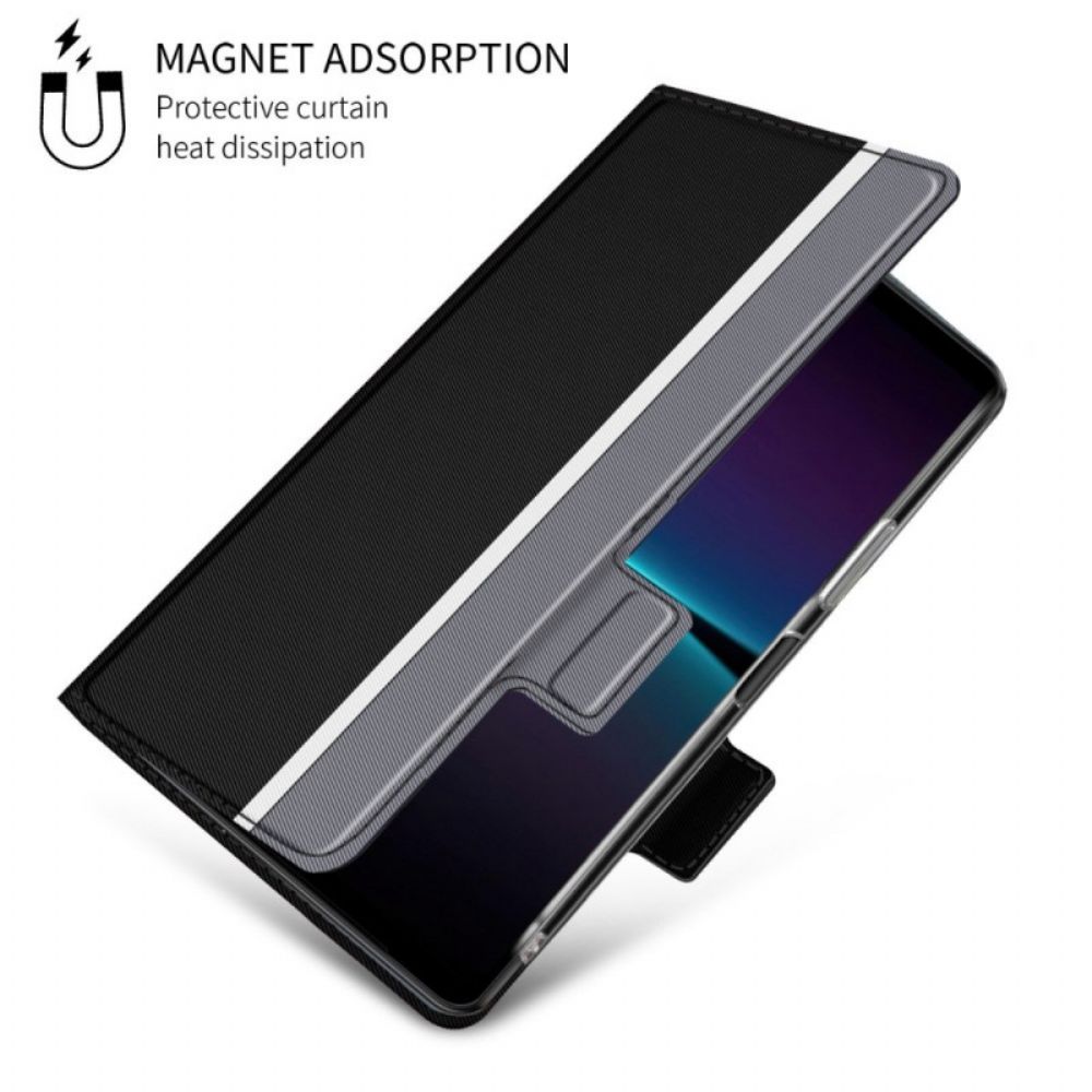 Schutzhülle Für Sony Xperia 1 IV Flip Case Bicolor Baiyu