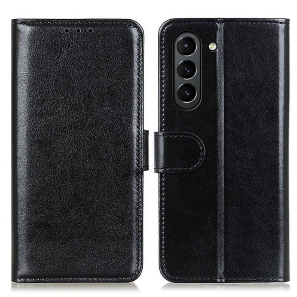 Flip Case Für Samsung Galaxy S21 FE Eisige Feinheit