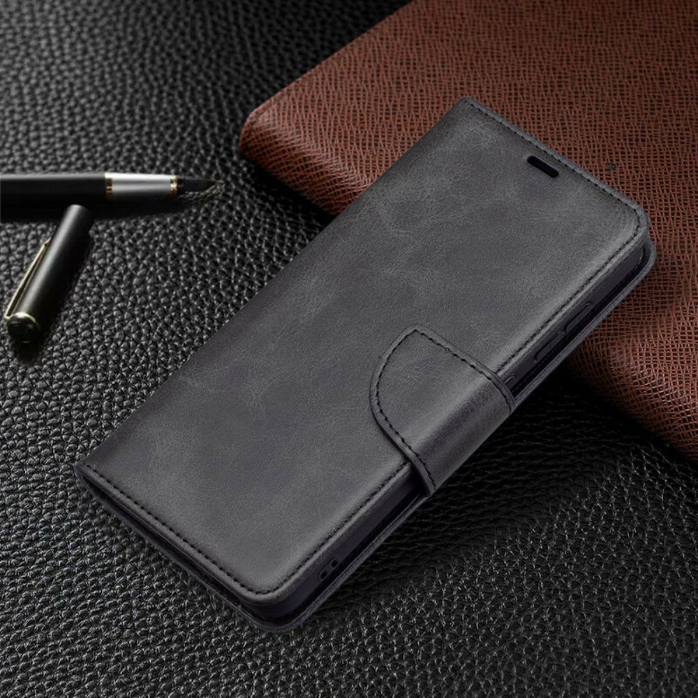 Flip Case Für Samsung Galaxy S21 FE Flip Case Glatte Schräge Klappe