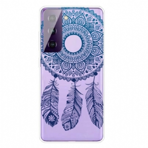 Handyhülle Für Samsung Galaxy S21 FE Einzelnes Blumen-mandala
