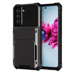 Handyhülle Für Samsung Galaxy S21 FE Klappkartenhalter