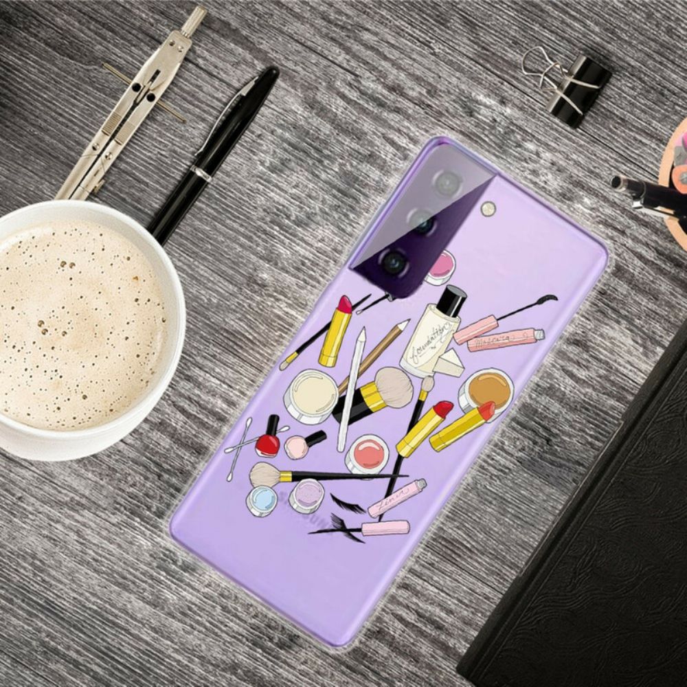 Handyhülle Für Samsung Galaxy S21 FE Top Make-up