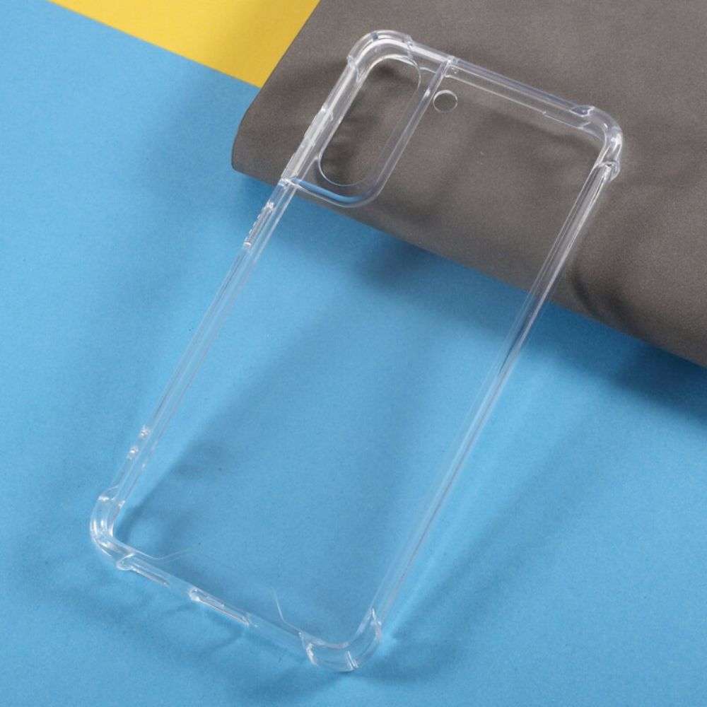 Handyhülle Für Samsung Galaxy S21 FE Transparente Verstärkte Ecken