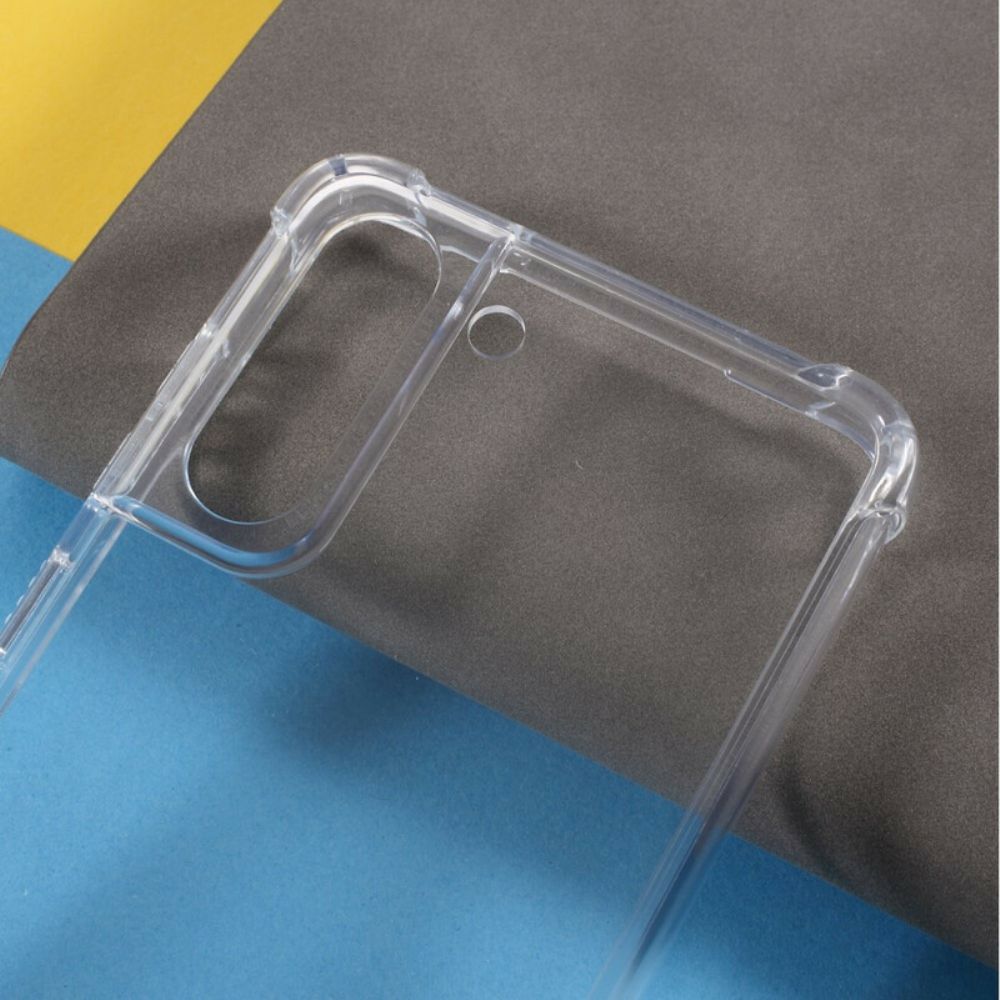 Handyhülle Für Samsung Galaxy S21 FE Transparente Verstärkte Ecken