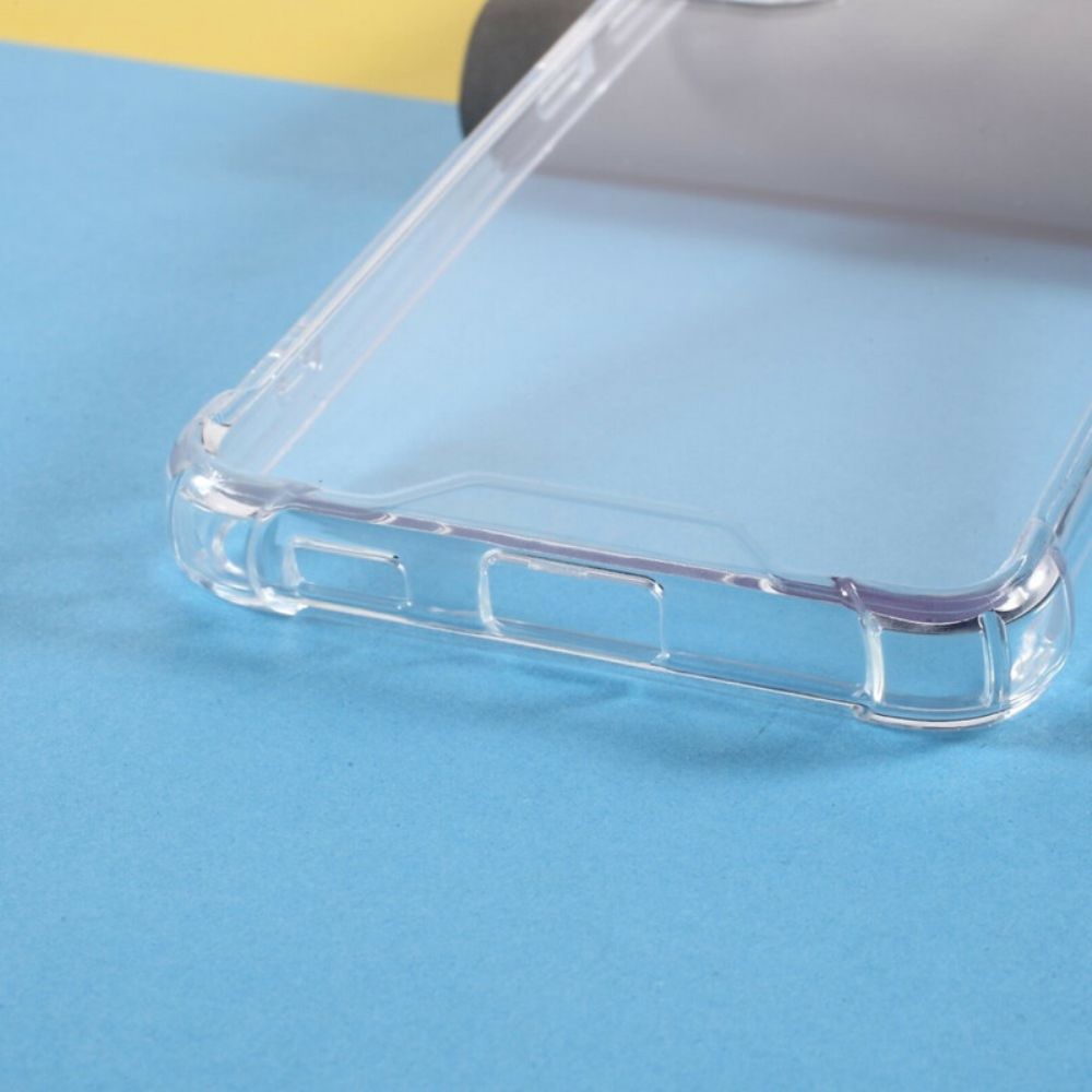 Handyhülle Für Samsung Galaxy S21 FE Transparente Verstärkte Ecken