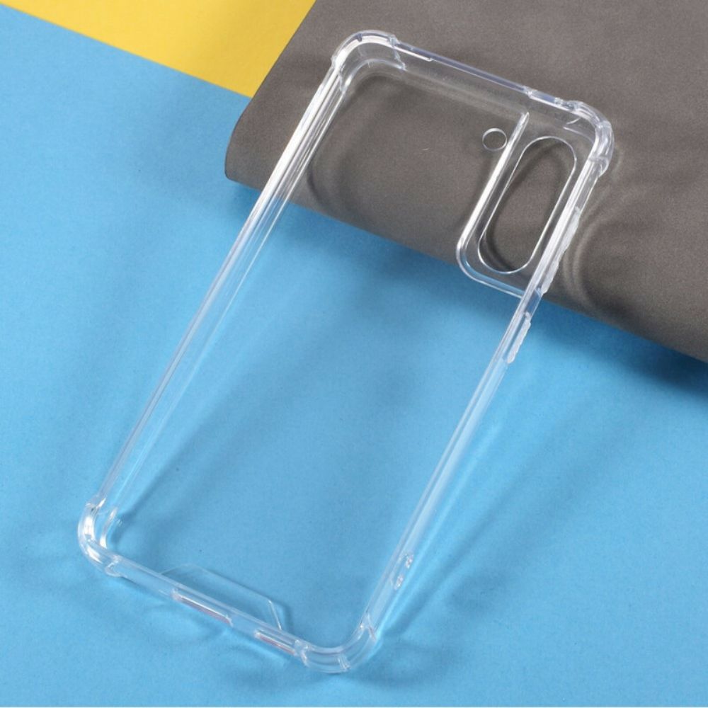 Handyhülle Für Samsung Galaxy S21 FE Transparente Verstärkte Ecken