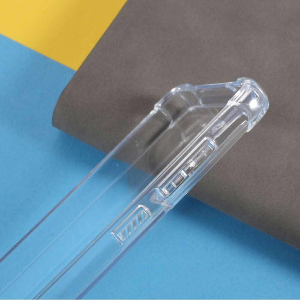 Handyhülle Für Samsung Galaxy S21 FE Transparente Verstärkte Ecken