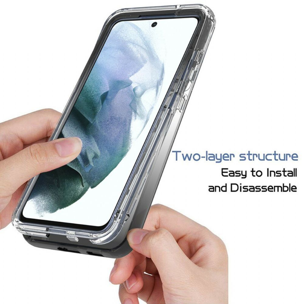 Handyhülle Für Samsung Galaxy S21 FE Verlaufsfarbe