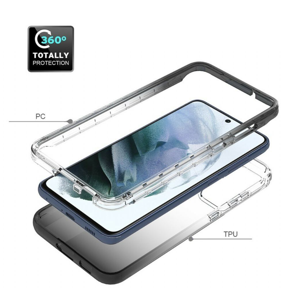 Handyhülle Für Samsung Galaxy S21 FE Verlaufsfarbe