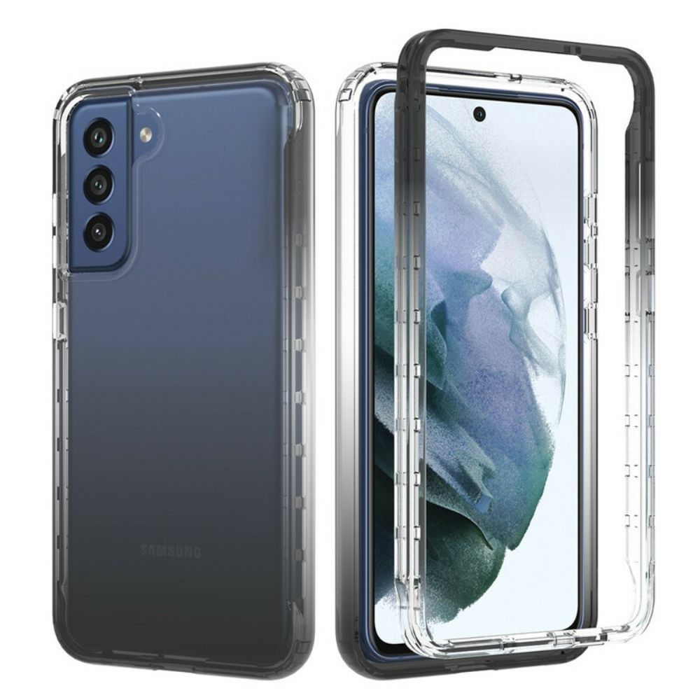 Handyhülle Für Samsung Galaxy S21 FE Verlaufsfarbe