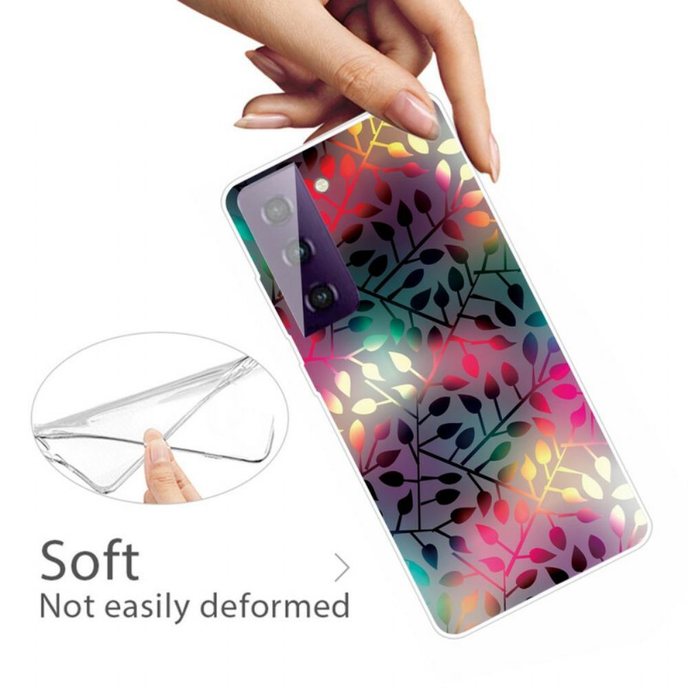 Hülle Für Samsung Galaxy S21 FE Blätter