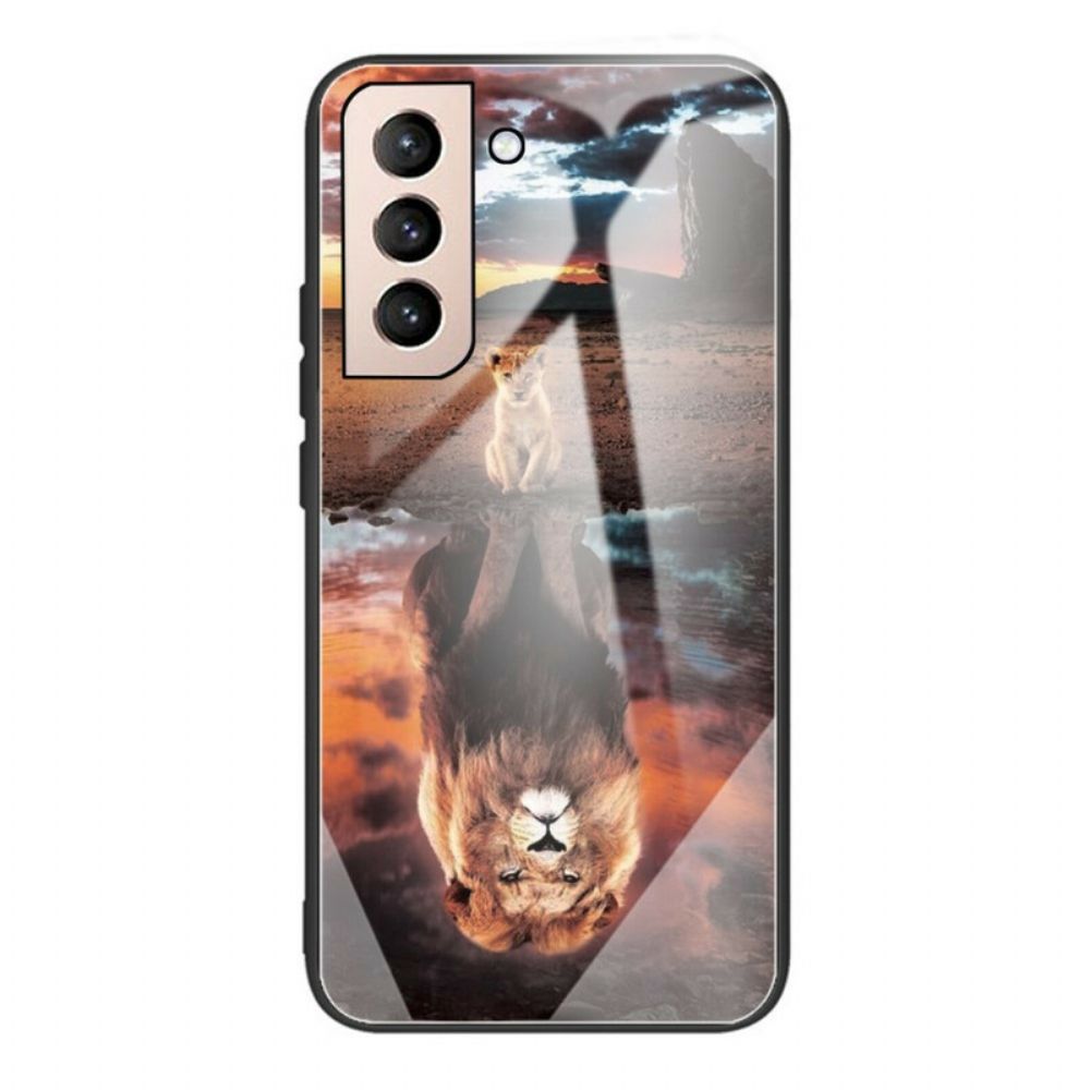 Hülle Für Samsung Galaxy S21 FE Cub Dream Gehärtetes Glas