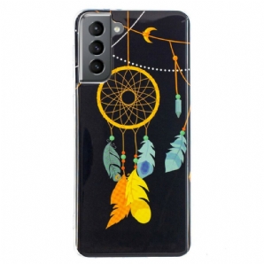 Hülle Für Samsung Galaxy S21 FE Fluoreszierender Traumfänger