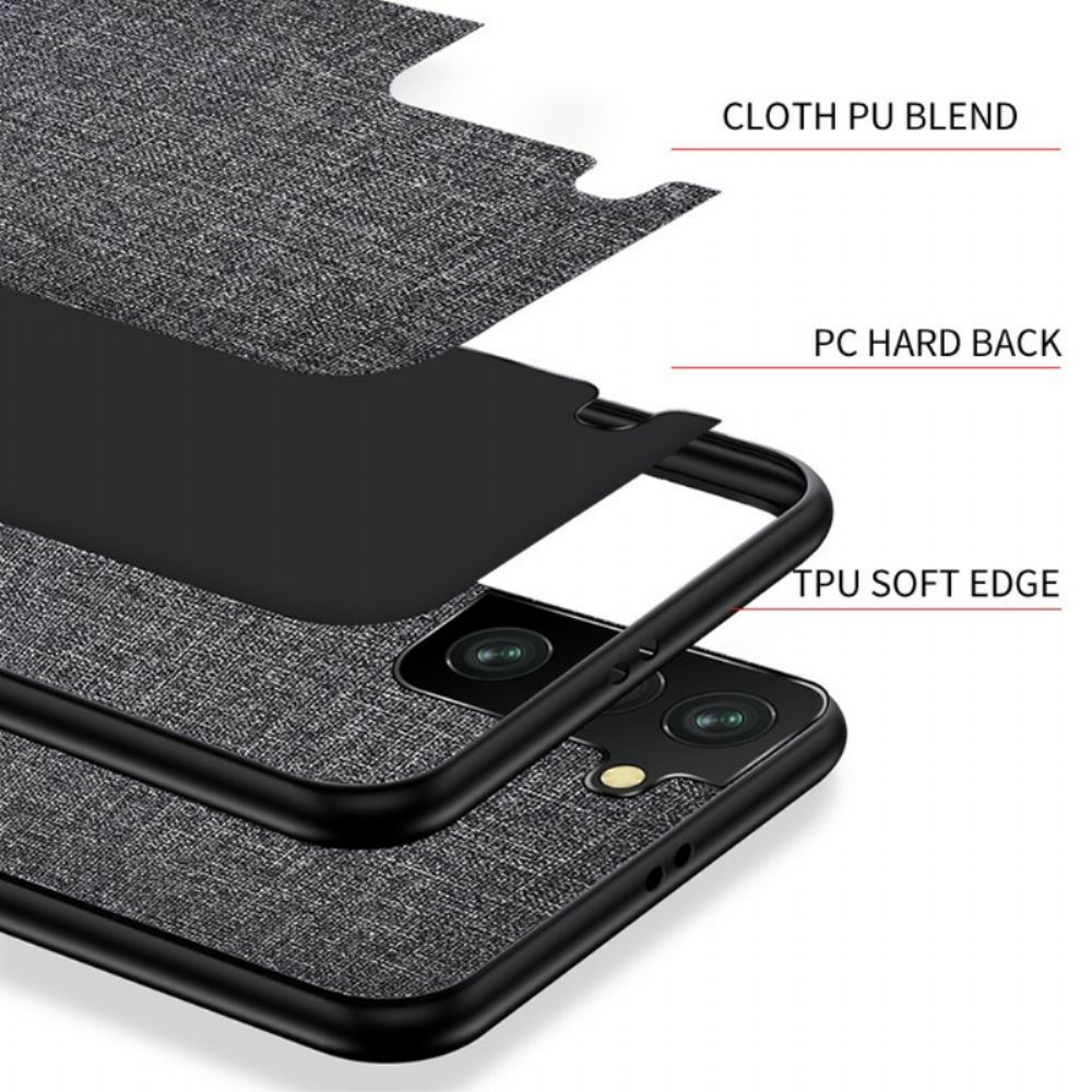 Hülle Für Samsung Galaxy S21 FE Texturstoff