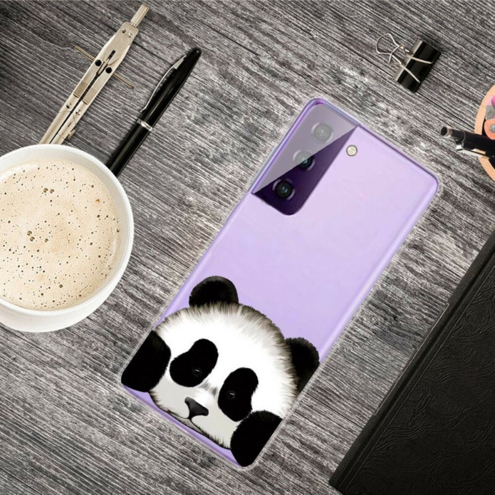 Hülle Für Samsung Galaxy S21 FE Transparenter Panda