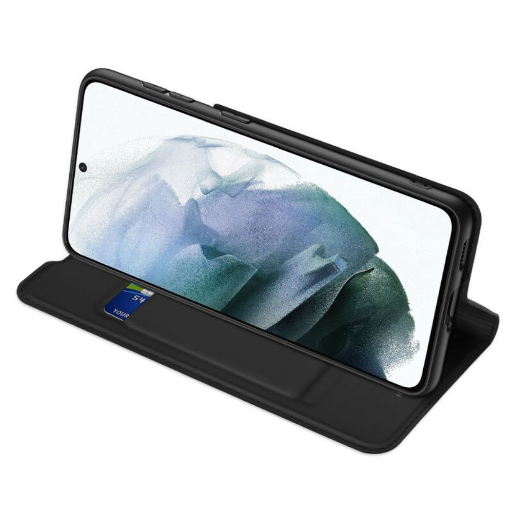 Schutzhülle Für Samsung Galaxy S21 FE Flip Case Dux Ducis Pro-skin