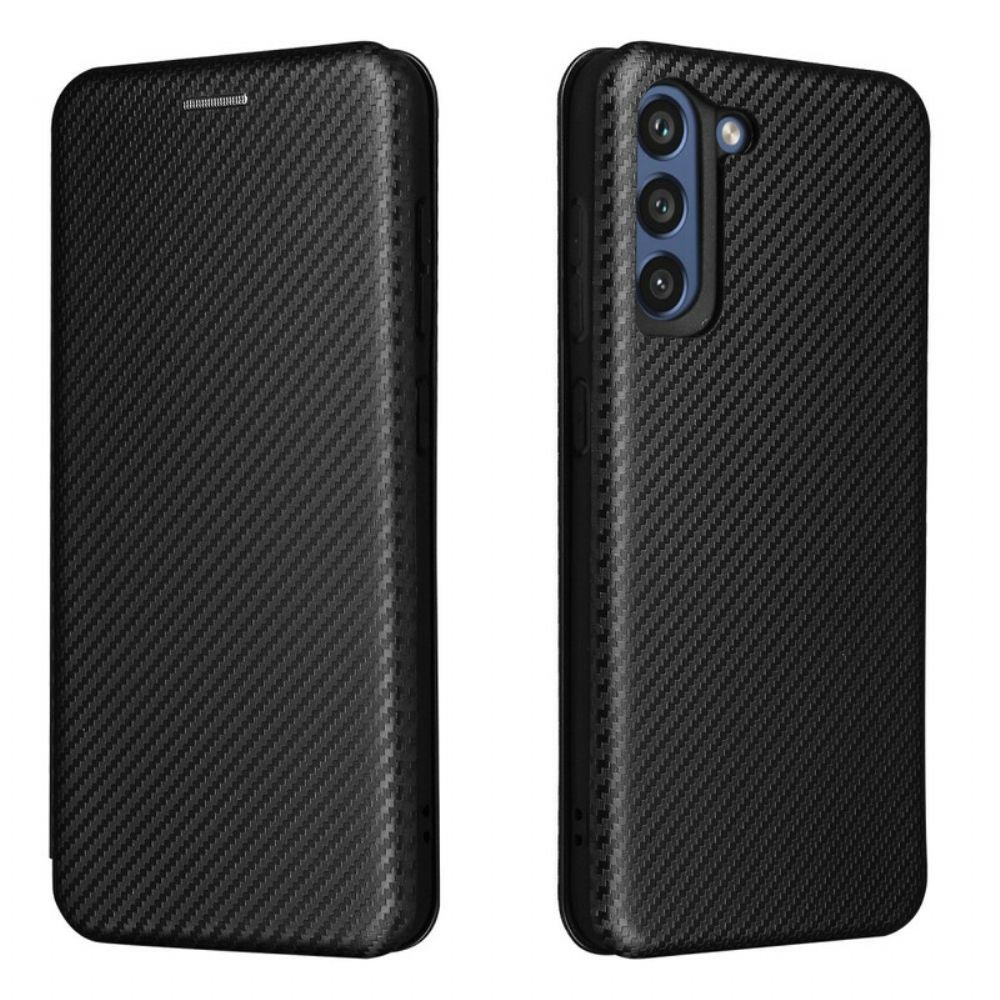 Schutzhülle Für Samsung Galaxy S21 FE Flip Case Kohlefaser