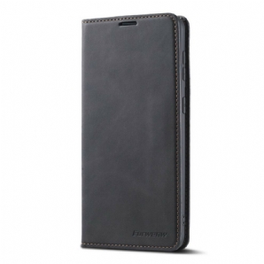 Schutzhülle Für Samsung Galaxy S21 FE Flip Case Ledereffekt Vorderw