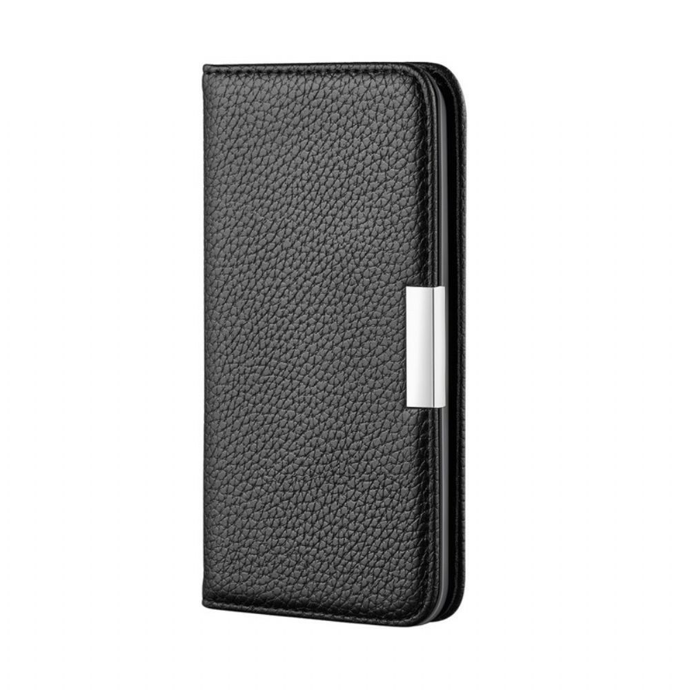 Schutzhülle Für Samsung Galaxy S21 FE Flip Case Ultraschickes Litschi-kunstleder